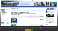 Desktop Screenshot of gemeinde.kurtatsch.bz.it